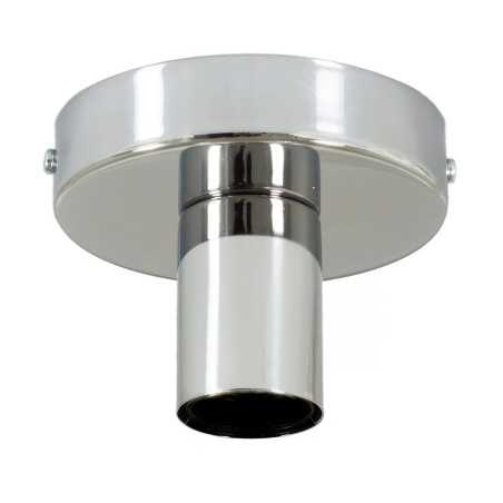 Lámpara tipo zócalo E27 de metal 120mm x 85mm