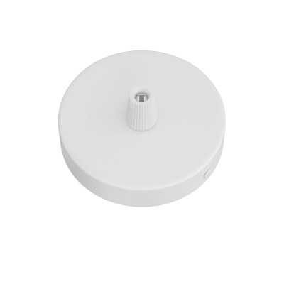 Mini rosetón metálico 83 mm para lámparas | FABRICA TU LÁMPARA