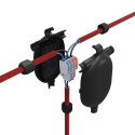 Accesorio T para hacer bajantes de guirnaldas