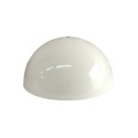 Campana metal blanca y oro 200mm alto x 400mm diámetro