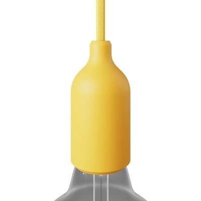 Portalámparas silicona E27 varios colores | Fábrica Tu Lámpara