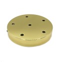 Soporte metal 160mm diámetro x 25mm con seis salidas