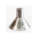 Campana de metal aluminio ø105x95h