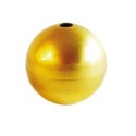 Bola de latón para enfilajes en lámparas 60mm