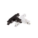 Conector en forma de T para unir rieles trifásicos