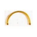 Tubo de latón Ø10mm tipo arco 80 mm x 160 mm extremos M10100 latón
