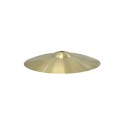 Campana metálica de latón 40mm alto x 295 mm de diámetro orificio M10