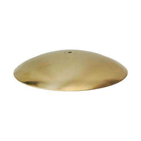 Campana cóncava de latón 46mm alto x 295 mm de diámetro orificio M10