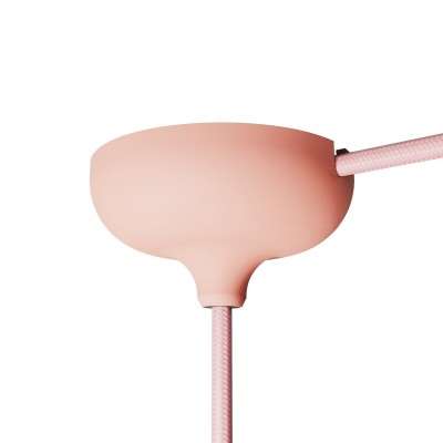 Soporte de silicona para techo en rosa