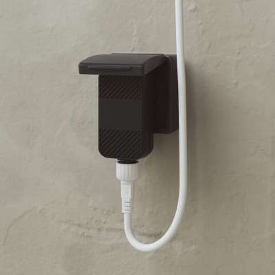 Guirnalda lineal de exterior con tres luces longitud total 6,5 metros
