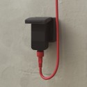 Guirnalda lineal de exterior con tres luces longitud total 6,5 metros