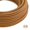Cable textil decorativo eléctrico plano