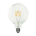 Bombilla LED globo 125mm 5V 1,3W 110Lm E27 2500K regulable
