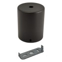 Soporte techo cilíndrico 62,5mm diámetro x 76mm y una salida