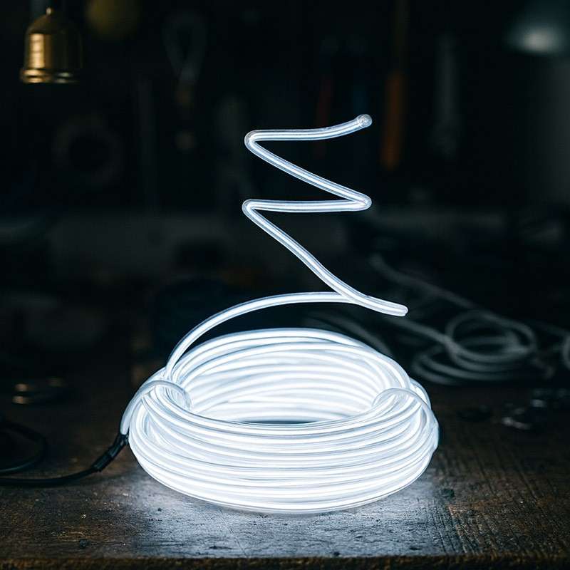 Cable luminoso moldeable especial zonas oscuras (a metros)