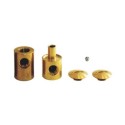 Conjunto de rótula giratoria para hacer apliques de pared