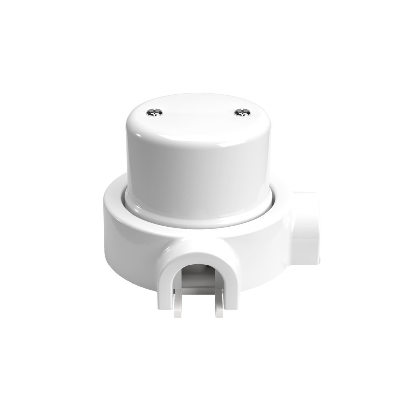 Caja ciega conexiones porcelana para tubo 20 mm | Fábrica Tu Lámpara