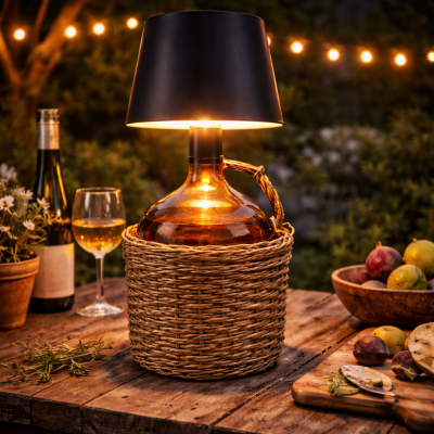 Accesorio LED con luz regulable táctil para hacer lámparas con botellas