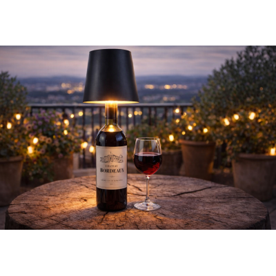 Accesorio LED con luz regulable táctil para hacer lámparas con botellas