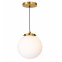 KIT CORE- Lámpara colgante con globo de cristal con cuello