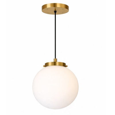 KIT CORE- Lámpara colgante con globo de cristal con cuello