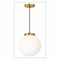 KIT CORE- Lámpara colgante con globo de cristal con cuello