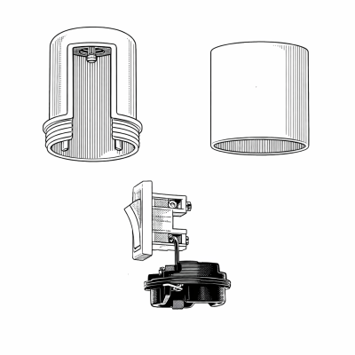 Portalámparas E27 interruptor clic clac | Fábrica Tu Lámpara