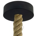 Rosetón de madera para cable decorativo 3cm