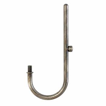 Brazo curvado oro viejo 160 mm x 100 mm M10/100