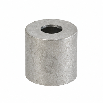 Cubreportalámparas E14 y G9 de zamak Ø24,5 × 24 mm