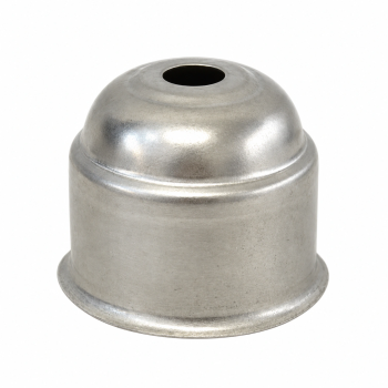 Cubreportalámparas E27 recortado de hierro bruto Ø42 × 37 mm
