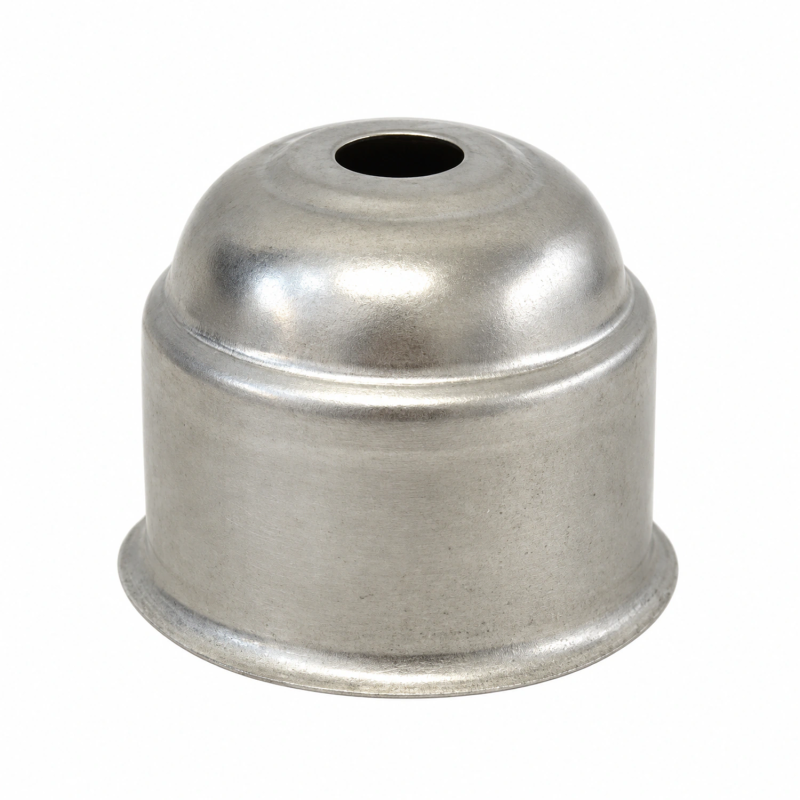 Cubreportalámparas E27 recortado de hierro bruto Ø42 × 37 mm
