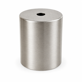 Cubreportalámparas E27 completo de aluminio Ø52 × 60 mm con cuatro acabados