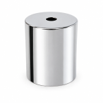 Cubreportalámparas E27 completo de aluminio Ø52 × 60 mm con cuatro acabados