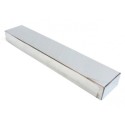 Soporte de metal cromo brillo 800 largo x 50mm ancho