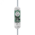 Regulador universal con mando giratorio para lámparas de mesa LED e incandescentes
