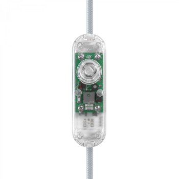 Regulador universal con mando giratorio para lámparas de mesa LED e incandescentes