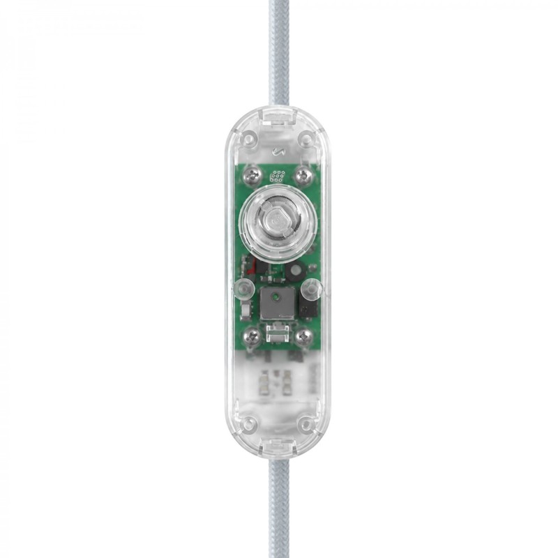 Regulador universal con mando giratorio para lámparas de mesa LED e incandescentes