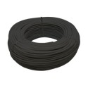 Bobina 100 mts cable eléctrico manguera redonda negra