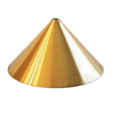 Campana metálica de latón 170mm alto x 330mm diámetro