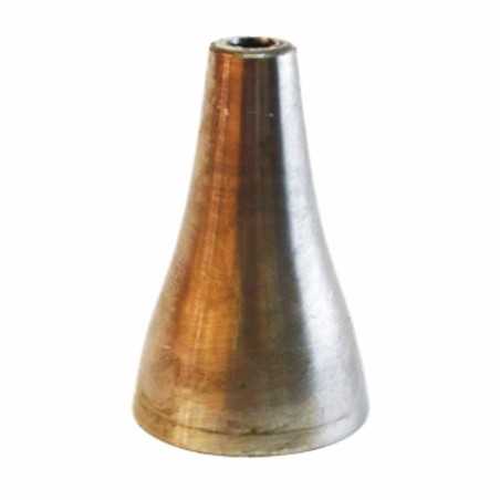 Campana cubrebombillas hierro 90mm x 55mm diámetro