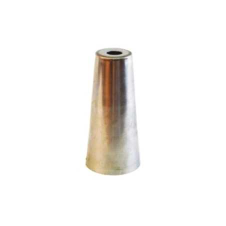 Campana cubrebombillas hierro 80mm x 38mm diámetro