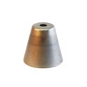 Campana cubrebombillas hierro 54mm x 57mm diámetro