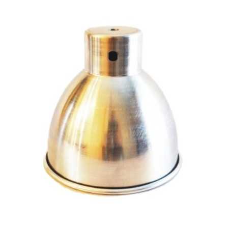 Campana aluminio 145mm alto x 150mm agujero fresado