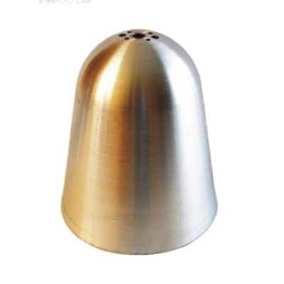 Campana de metal aluminio 175mm alto x 150mm diámetro