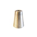 Campana de metal aluminio 110mm alto x 80mm diámetro