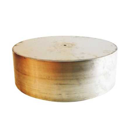 Campana de metal aluminio 130mm alto x 400mm diámetro