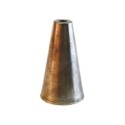 Campana de metal aluminio 90mm alto x 50mm diámetro