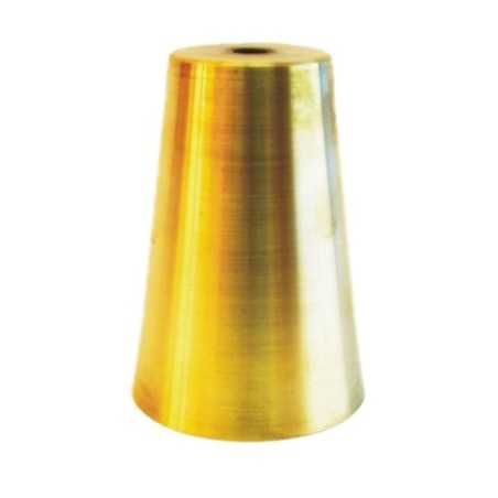 Campana metálica de latón 110mm alto x 80mm diámetro