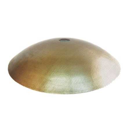 Campana hierro perforado 97mm alto x 455m diámetro